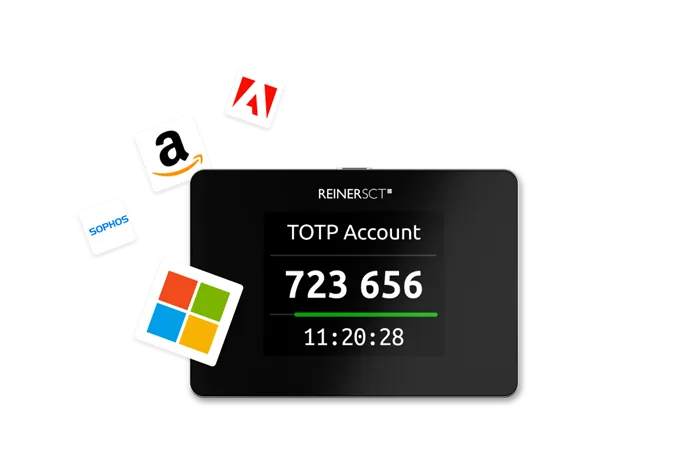 REINER SCT Authenticator mini mit Touchdisplay
