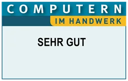 Computern im Handwerk Testurteil: sehr gut
